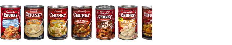 6.5 out of 10 Campbell’s Chunky™ Soups
